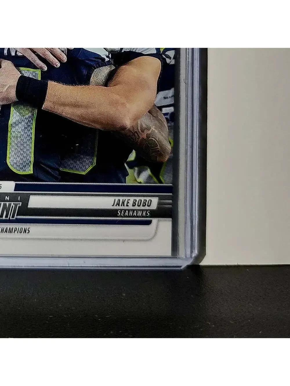 Jake Bobo 2026 Panini NFL Super Bowl LIX Champions #30 Card Seattle Seahawks